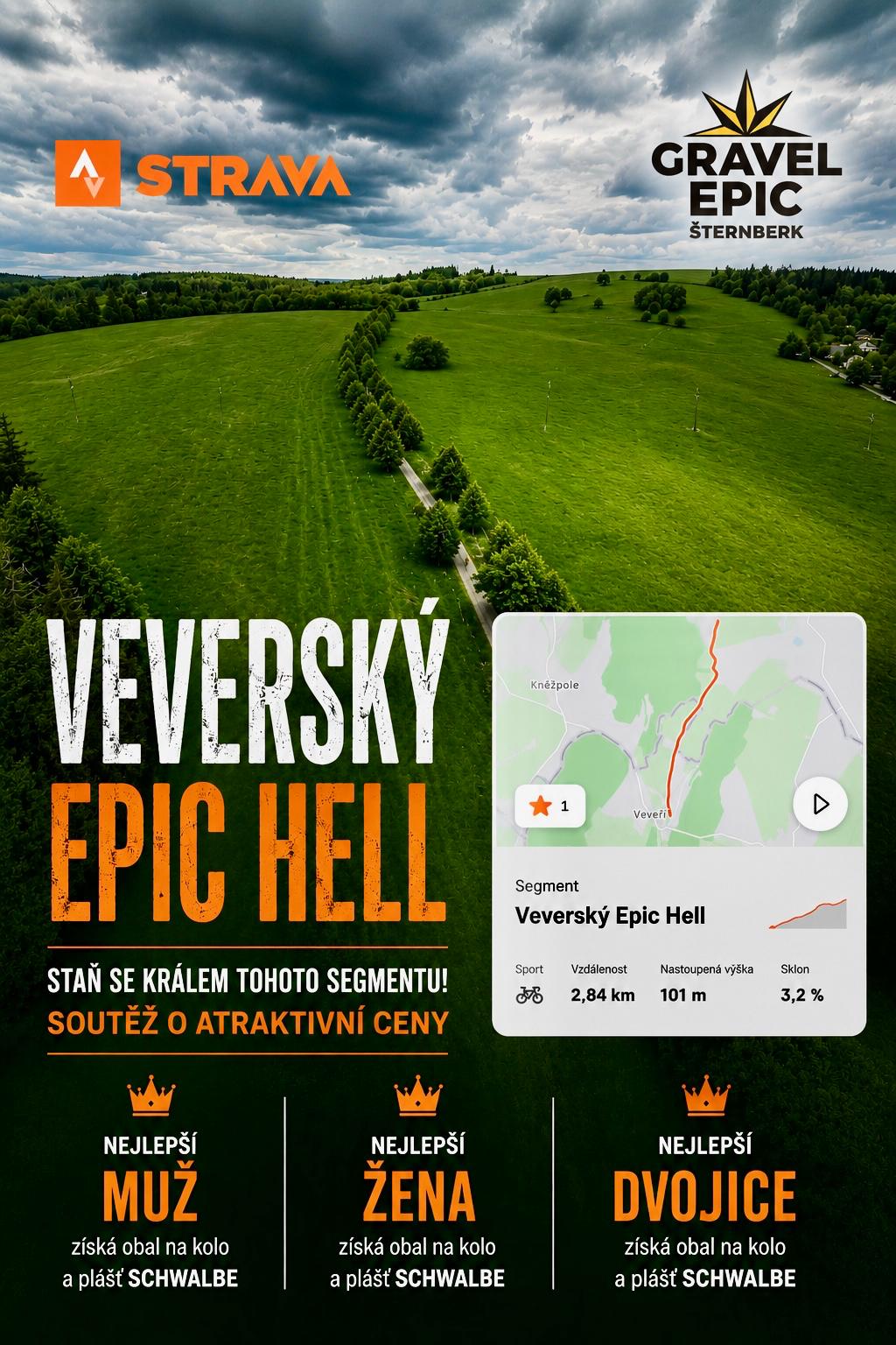 Veverský Epic Hell – Strava segment
